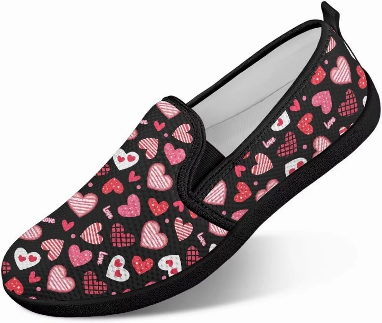 Fashion Barefoot Walking Shoe Womens Casual Slip On Loafers Breathable Anti-Slip Camping Shoes with EVA Sole for Cycling US 6-11 Black Sole Phoenix Climbing Shoes