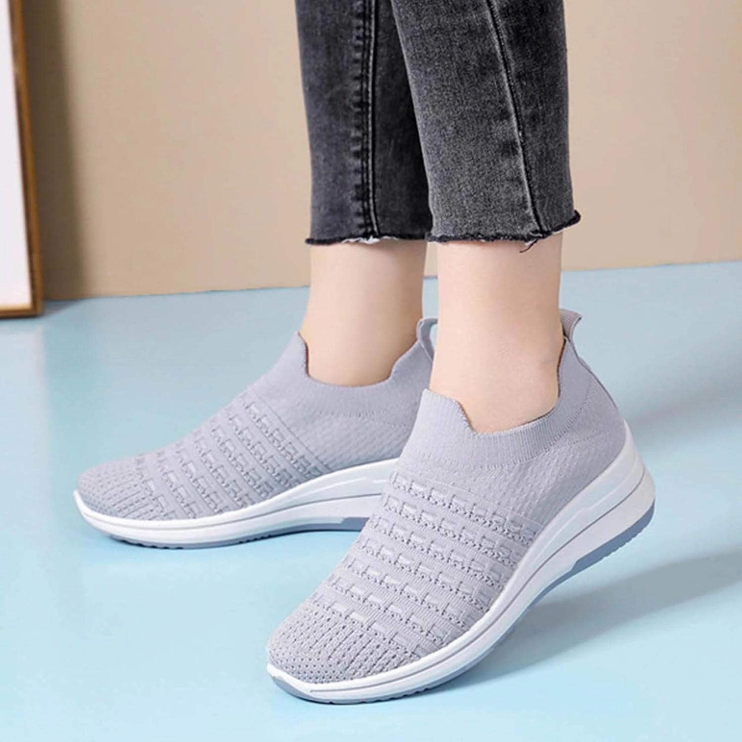Badminton Shoes Online India Fashion Sneakers for Women 2024,Women Walking Shoes with Arch Support, Breathable Gym Jogging Running Tennis Shoes Orthotic Platform Sneakers Plantar Fasciitis Tennis Shoes Wide