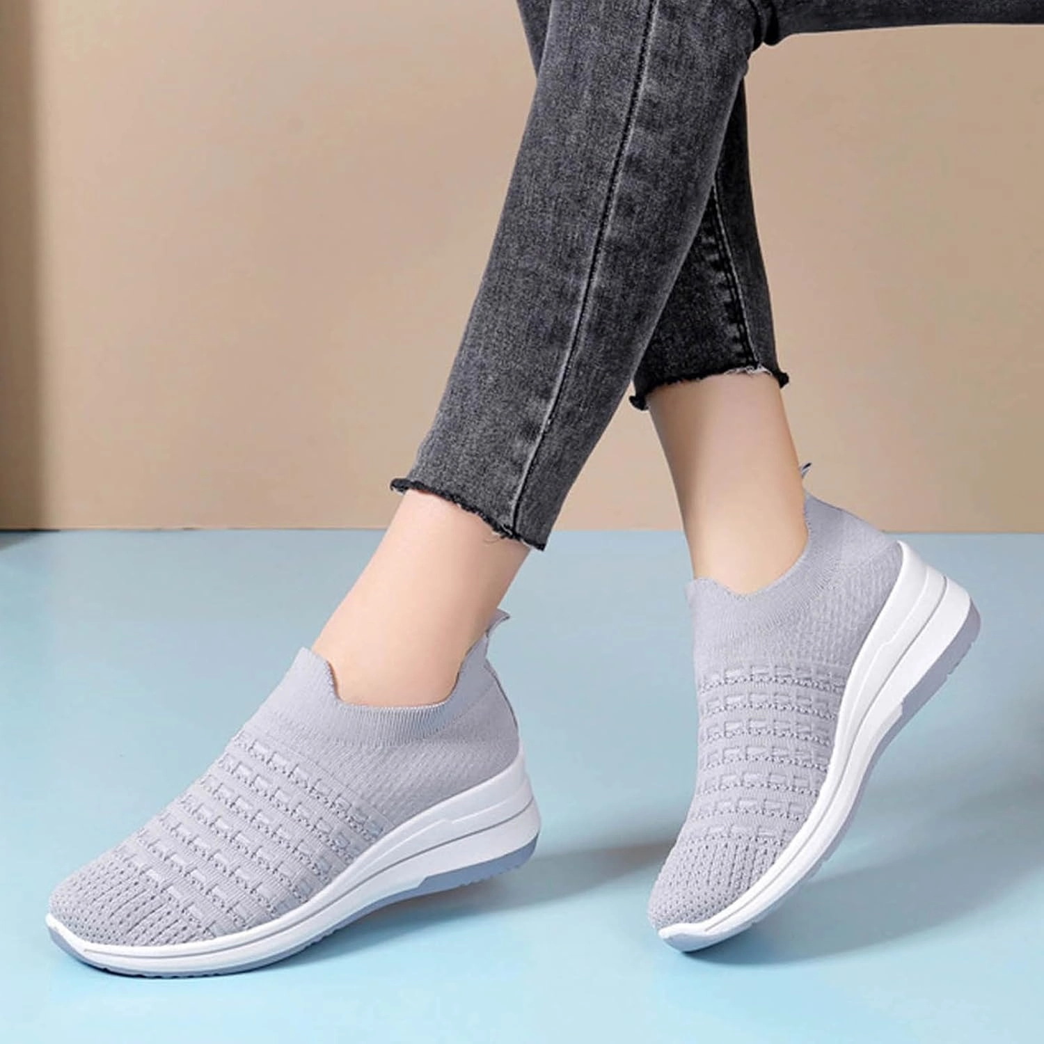 Weight Of Badminton Fashion Sneakers for Women 2024,Women Walking Shoes with Arch Support, Breathable Gym Jogging Running Tennis Shoes Orthotic Platform Sneakers Plantar Fasciitis Tennis Shoes Wide