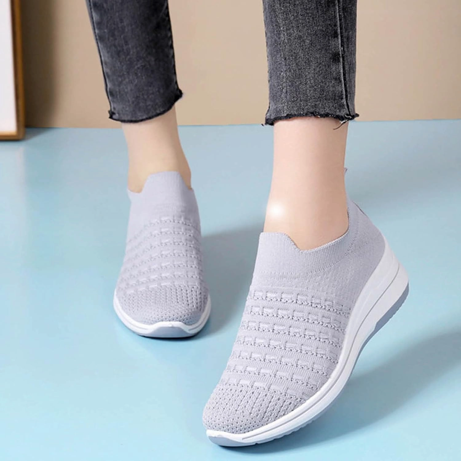 Badminton Shoes Australia Fashion Sneakers for Women 2024,Women Walking Shoes with Arch Support, Breathable Gym Jogging Running Tennis Shoes Orthotic Platform Sneakers Plantar Fasciitis Tennis Shoes Wide