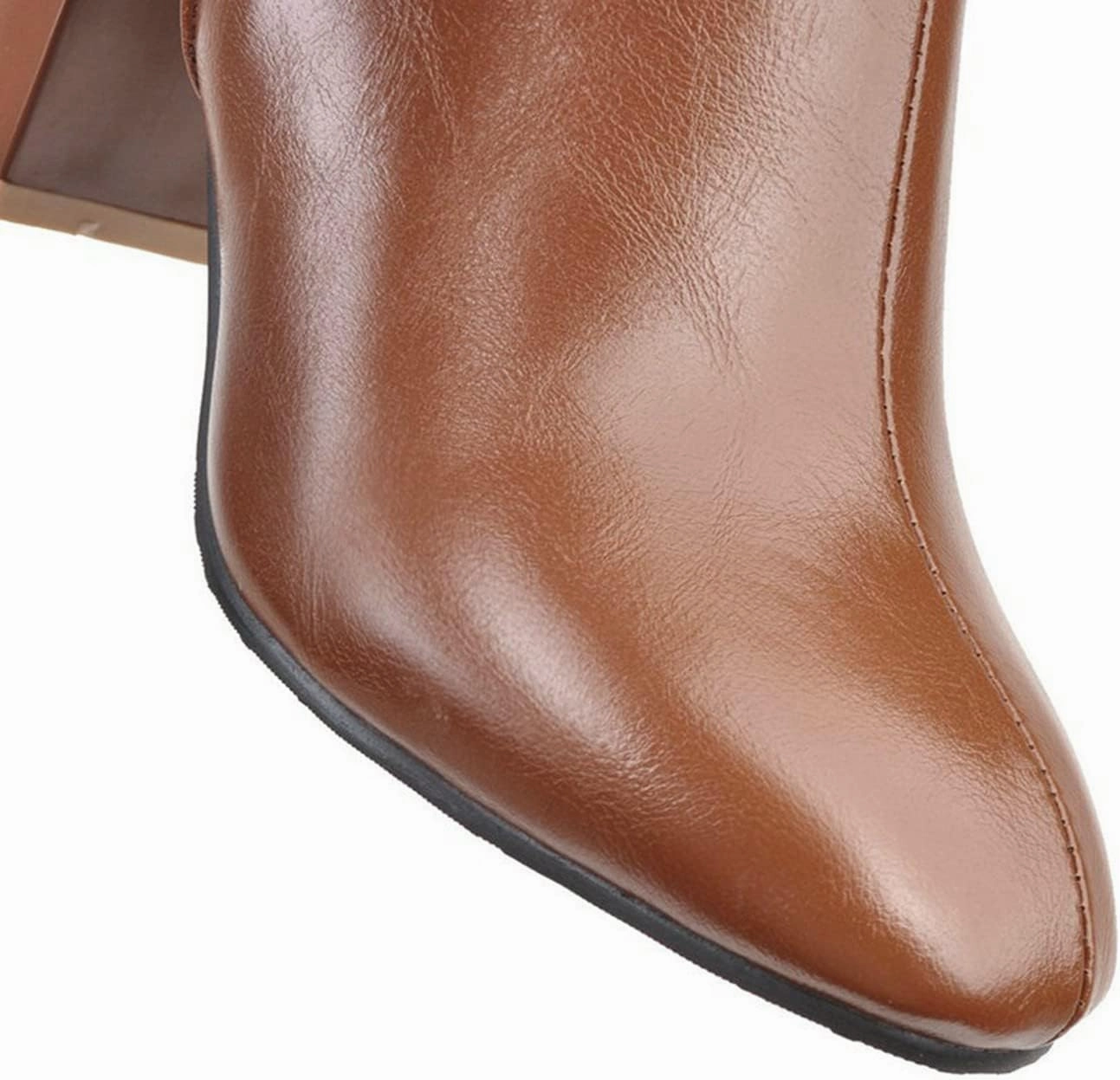 Over the Knee Boots for Women Thigh High Boots Women's Thick Heel High Heel Square Head Fashionable Long Tall Boots Knee-high Chelsea Boots