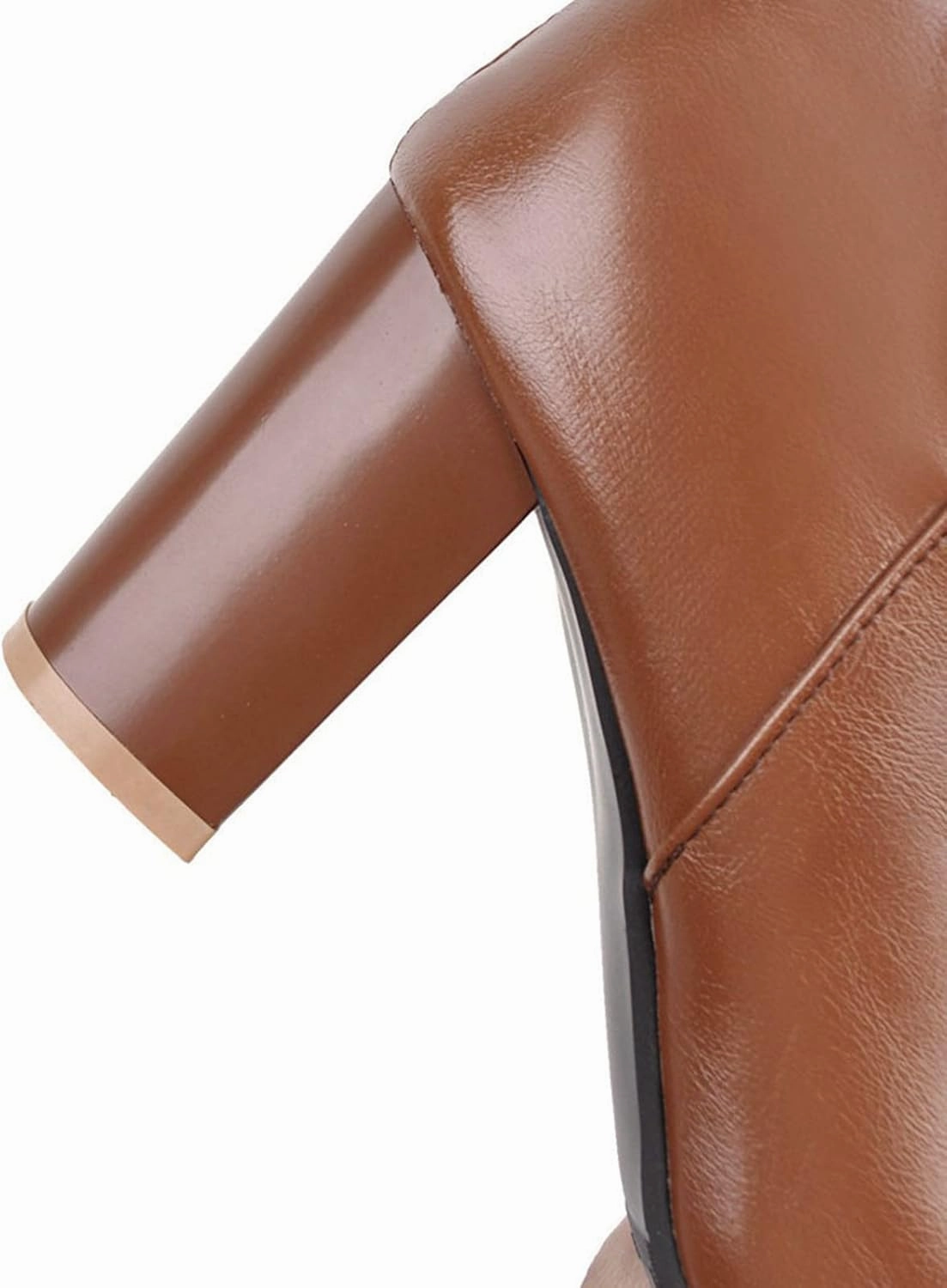 Over the Knee Boots for Women Thigh High Boots Women's Thick Heel High Heel Square Head Fashionable Long Tall Boots Knee High Boots With Drawstring