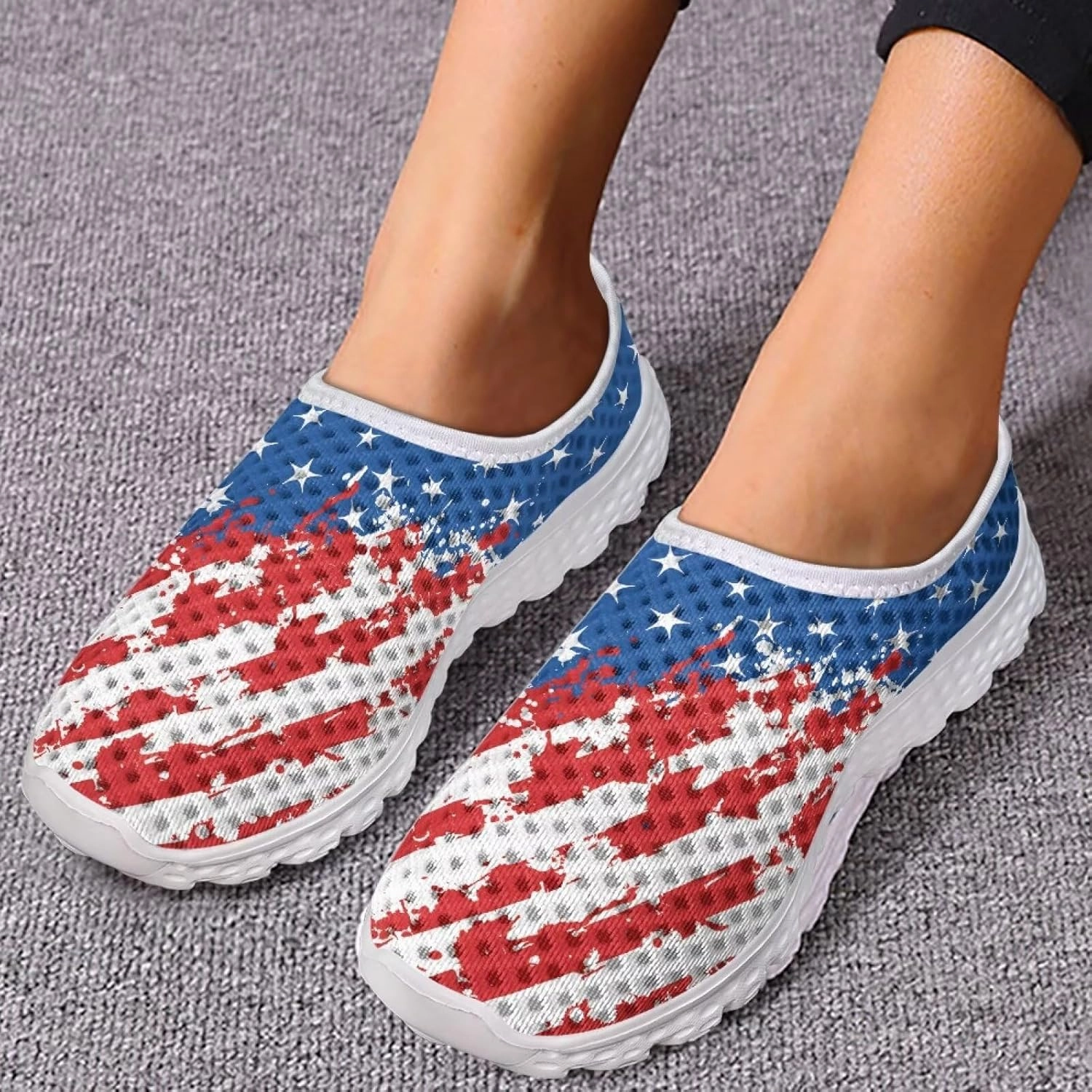 Aces Badminton KEIAHUAN Trendy Women Road Running Shoes Non-Slip Tennis Training Shoes Casual Lightweight Sneakers