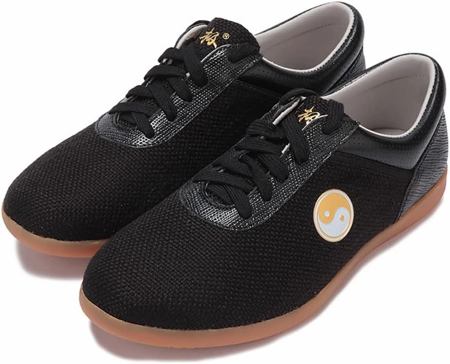Tai Chi Martial Art Shoes,Suitable for Indoor and Outdoor Martial Arts, Badminton, Parkour, Table Tennis or Casual Street wear, Non Marking Shoes Badminton