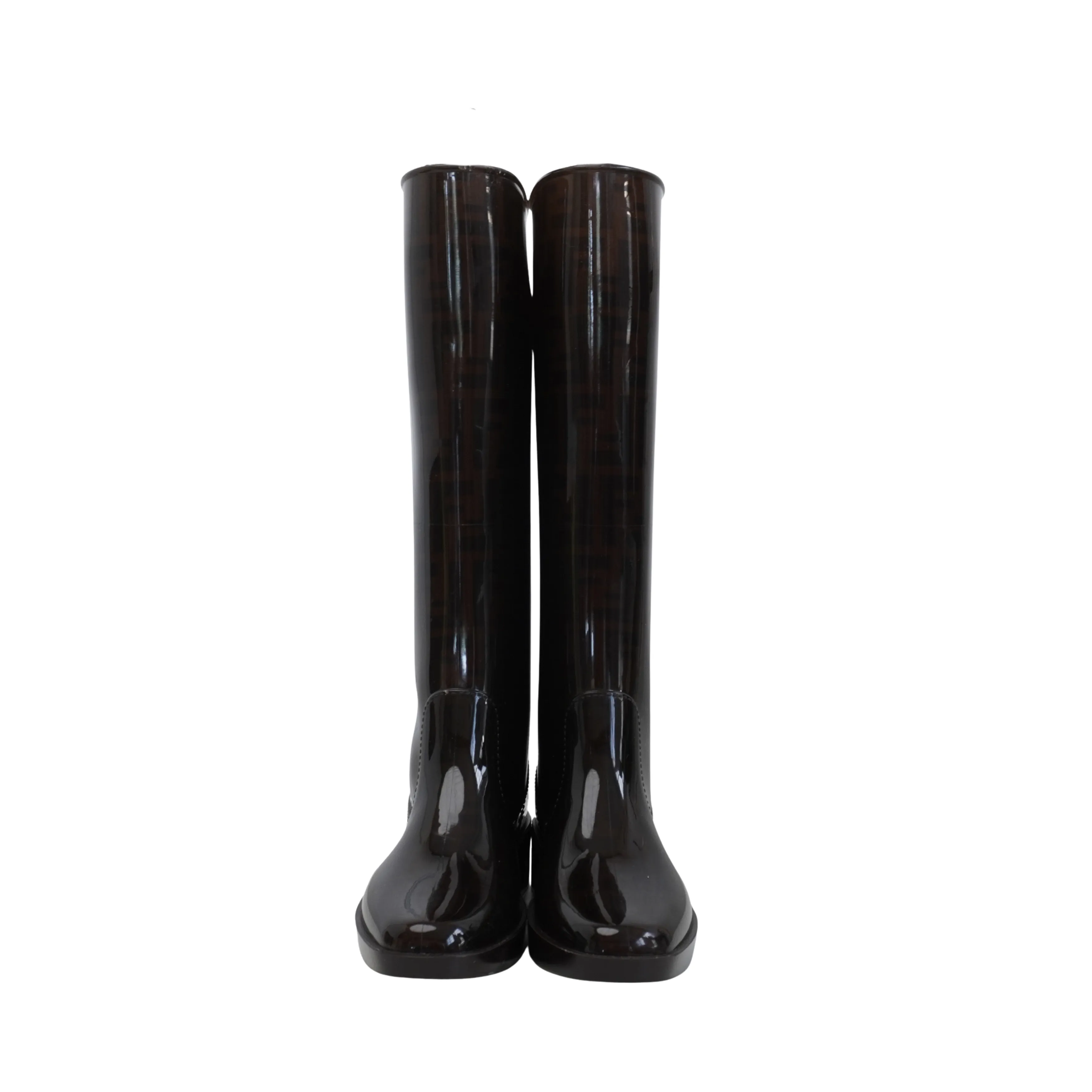 Rain Boots For Toddler Girl Fendi Zucca Rain Boots - Women's 36