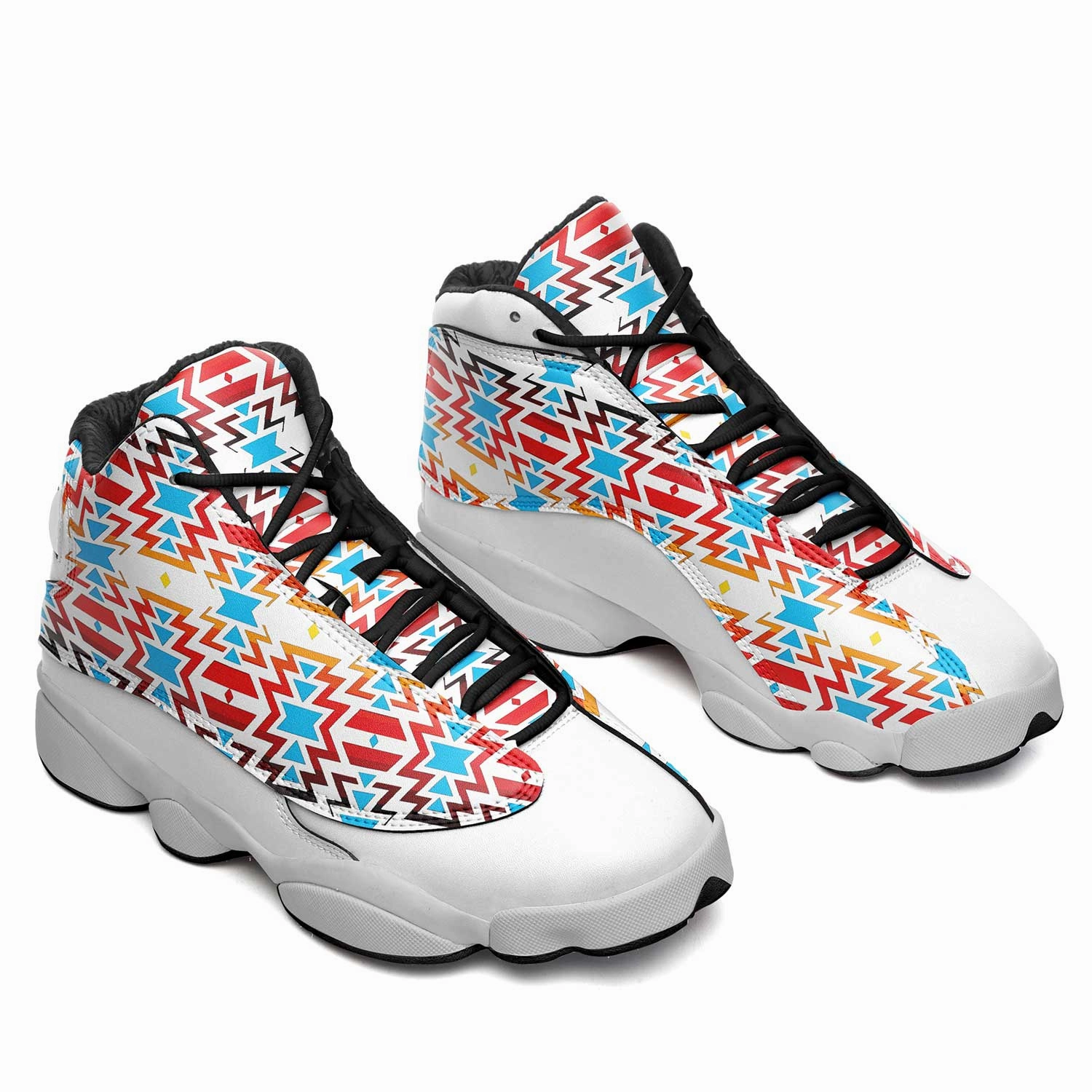 Fire Colors Isstsokini 1984 Basketball Shoes