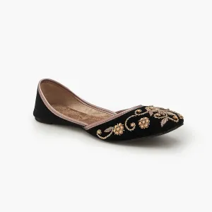 Best Work Boots For Hard Surfaces Dabka Velvet Khussa