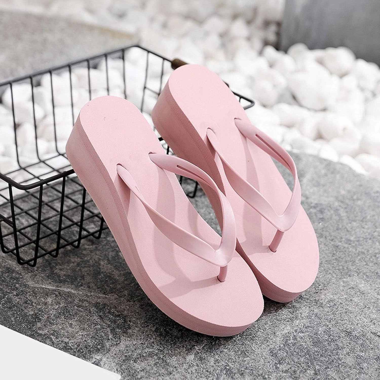 Hurley Flip Flops Flip Flops for Women Ladies Orthotic Mat Cushion Sandals Lightweight Summer Open Toe Slip On Beach Thong Sandles