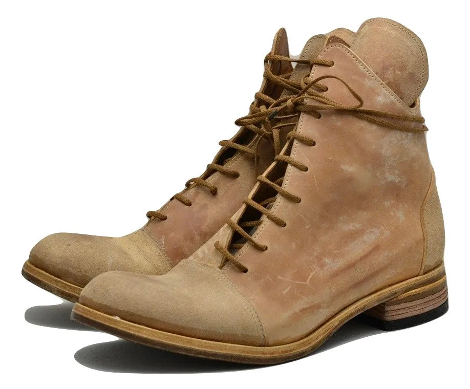 Women's Western Boots Fogey boot  |  Tan |  reverse cordovan