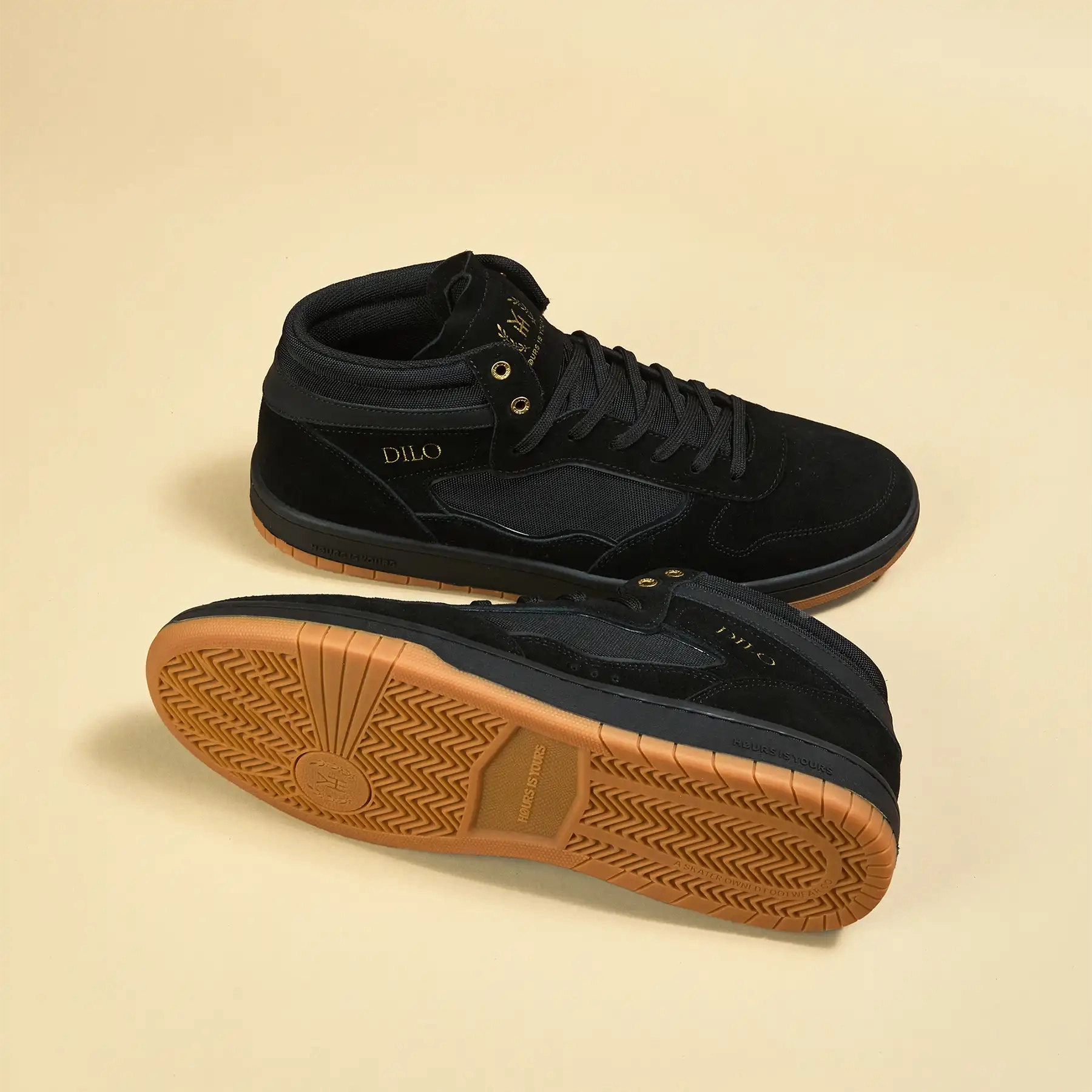 Hours Is Yours Dilo Pro Mid-Top Skateboard Shoe Skate Shoe Retailers