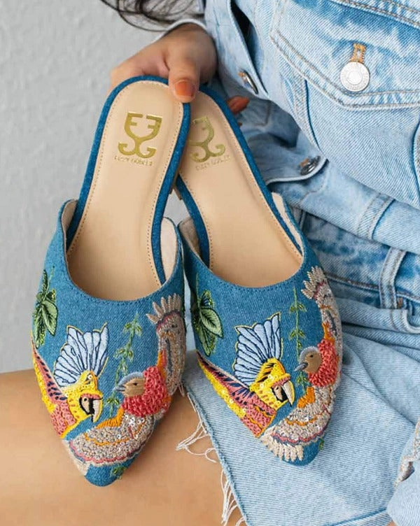 Mules Heels Shoes Freedom : Mules