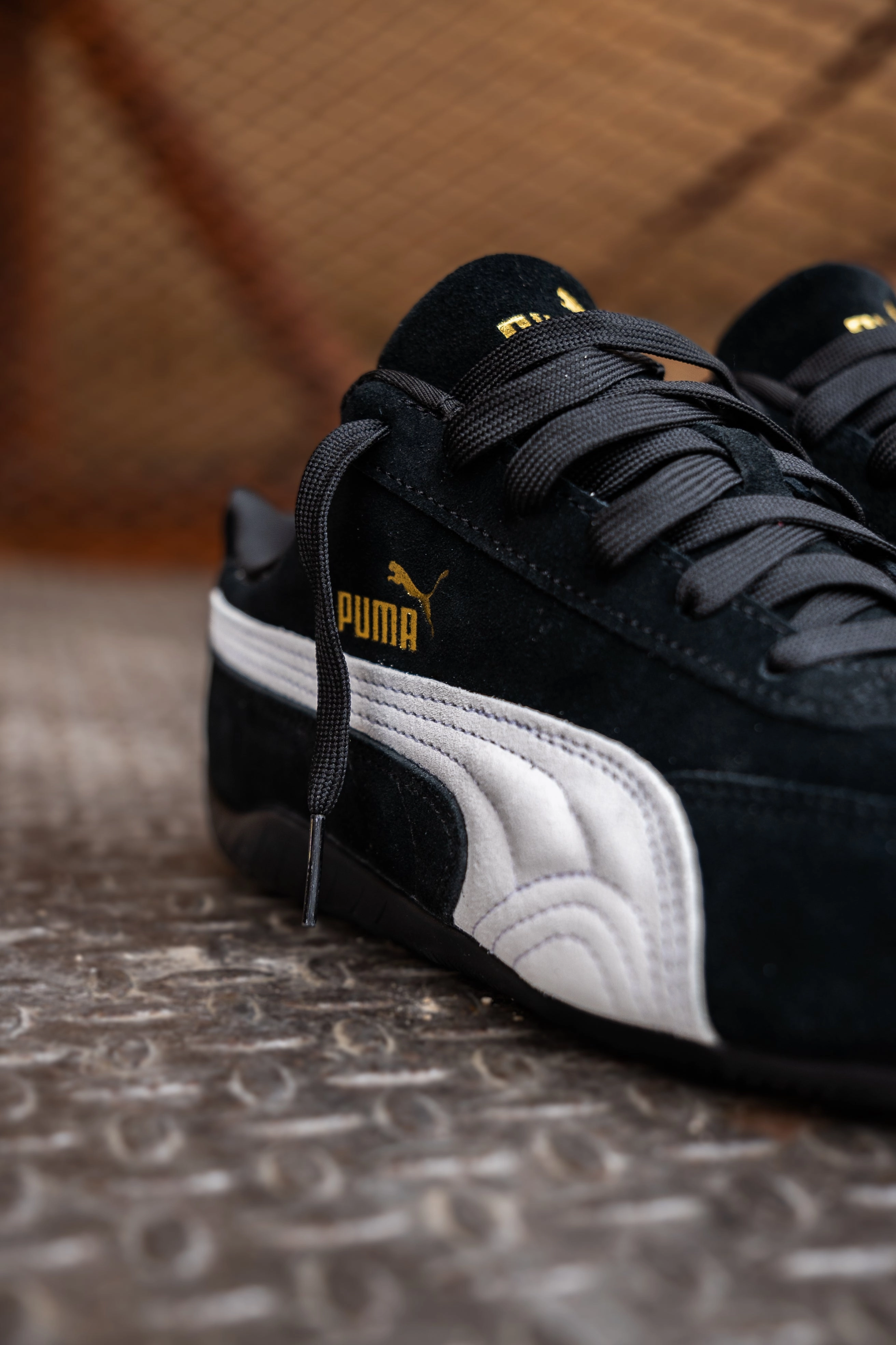 Mens Puma Speedcat OG (Puma Black/Puma White) Shoes From Puma