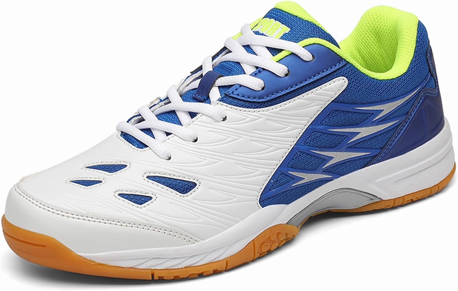 Badminton Shoes Power Cushion 65z Lightweight Tennis and Pickleball Court Shoes - Versatile Indoor/Outdoor Sneakers for Badminton with Arch Support for Enhanced Comfort and Performance