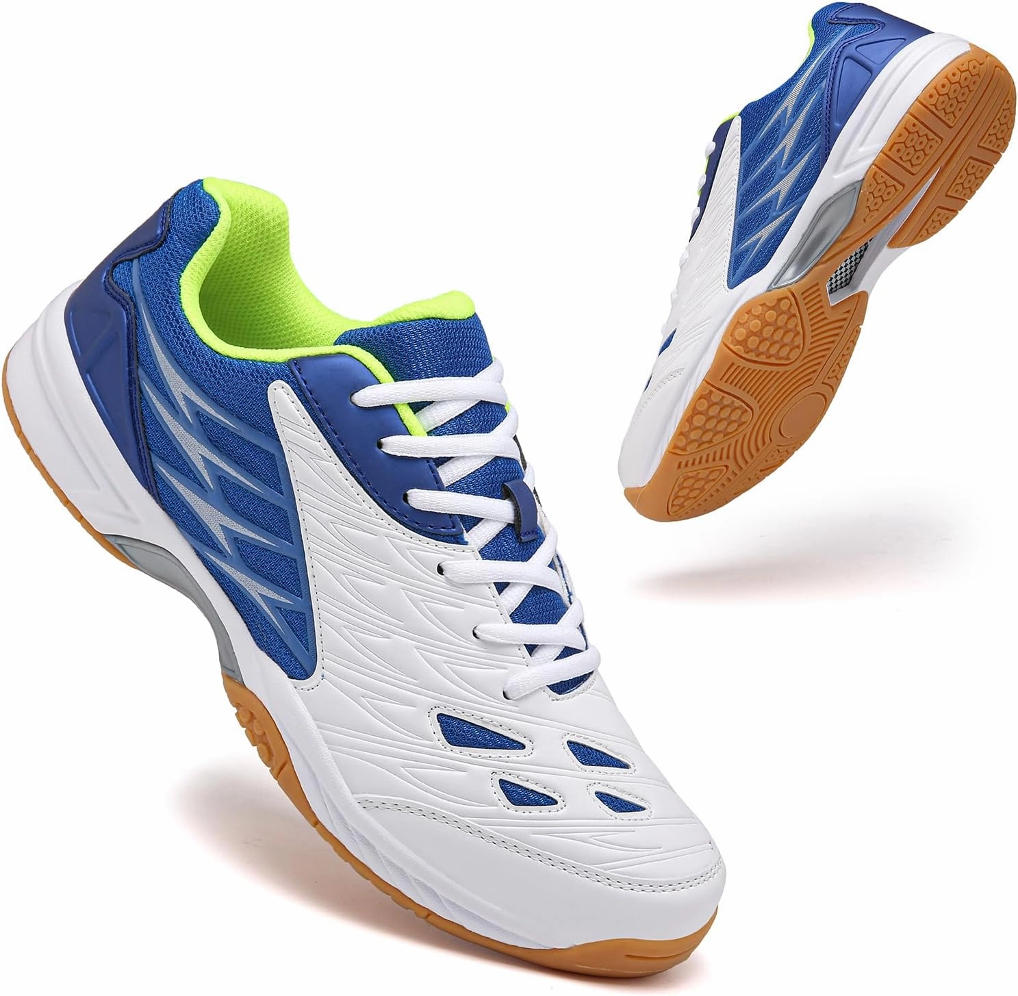Lightweight Tennis and Pickleball Court Shoes - Versatile Indoor/Outdoor Sneakers for Badminton with Arch Support for Enhanced Comfort and Performance No Mark Shoes For Badminton