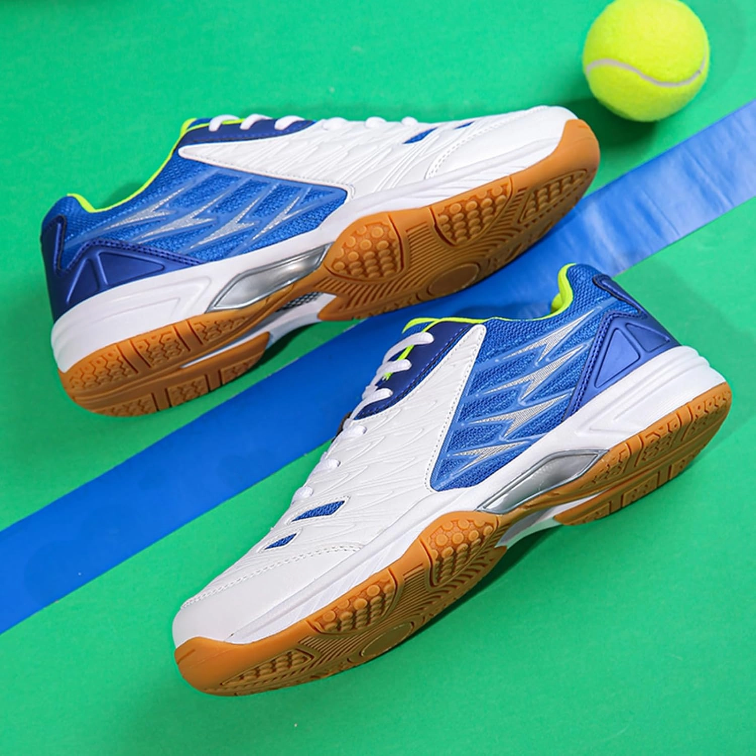 Lightweight Tennis and Pickleball Court Shoes - Versatile Indoor/Outdoor Sneakers for Badminton with Arch Support for Enhanced Comfort and Performance Badminton Shoes Malaysia 2014