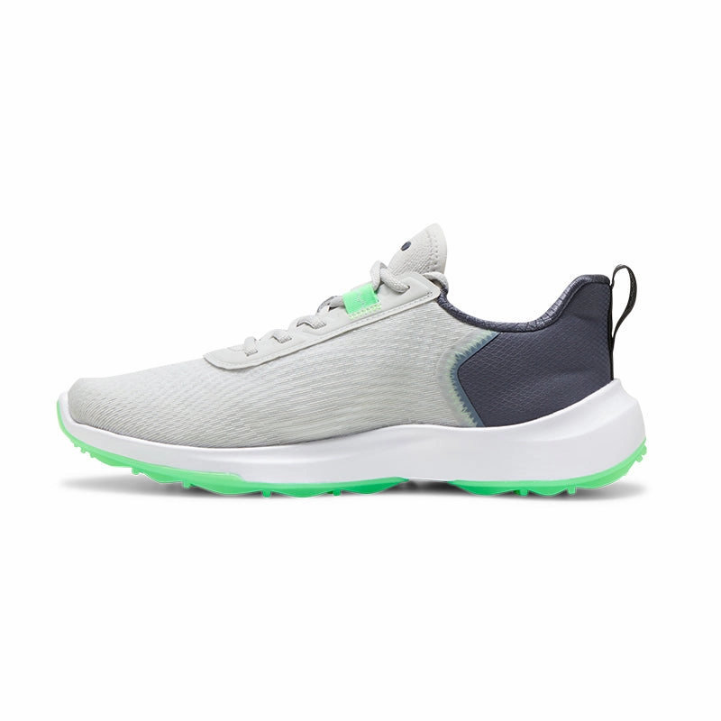 PUMA Fusion Men's Spikeless Shoes (Grey/Grey/Green) Puma French 77 Shoes