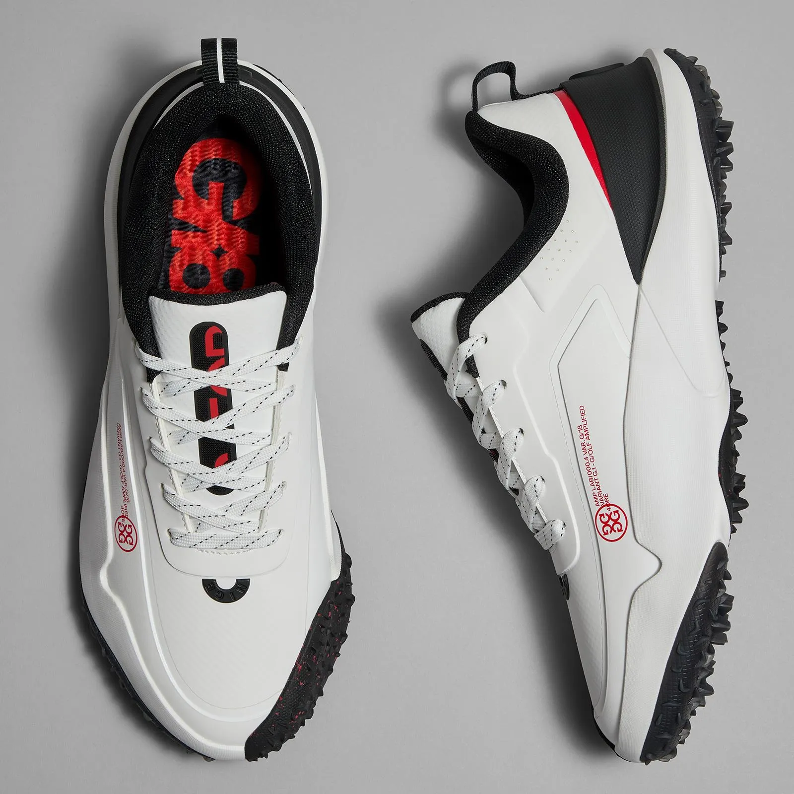 Spiked Vs Spikeless Golf Shoes G/18 TPU Golf Shoes Snow/Onyx