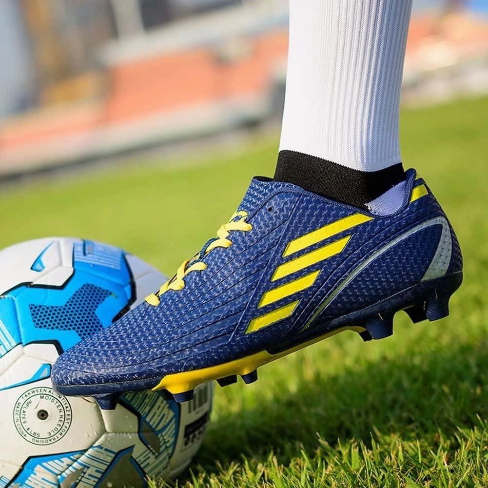 TOLLN Boys Girls Football Shoes Kids Soccer Cleats Soccer Cleats Tiers