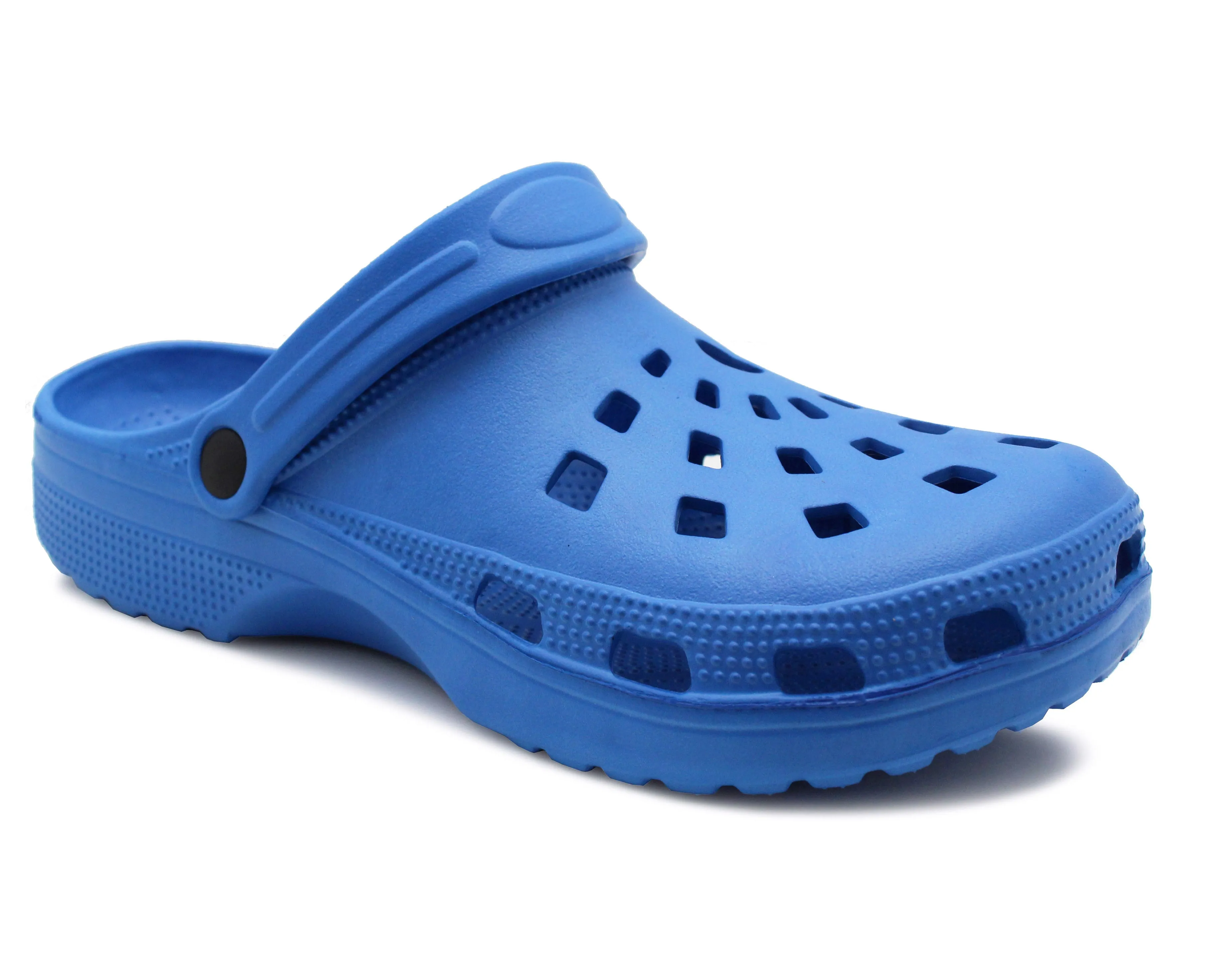 Mens Lightweight Blue EVA Clogs Breathable Slip On Garden Beach Hospital Nurse Kitchen Water Shoes Mules Sandals Maje Clogs