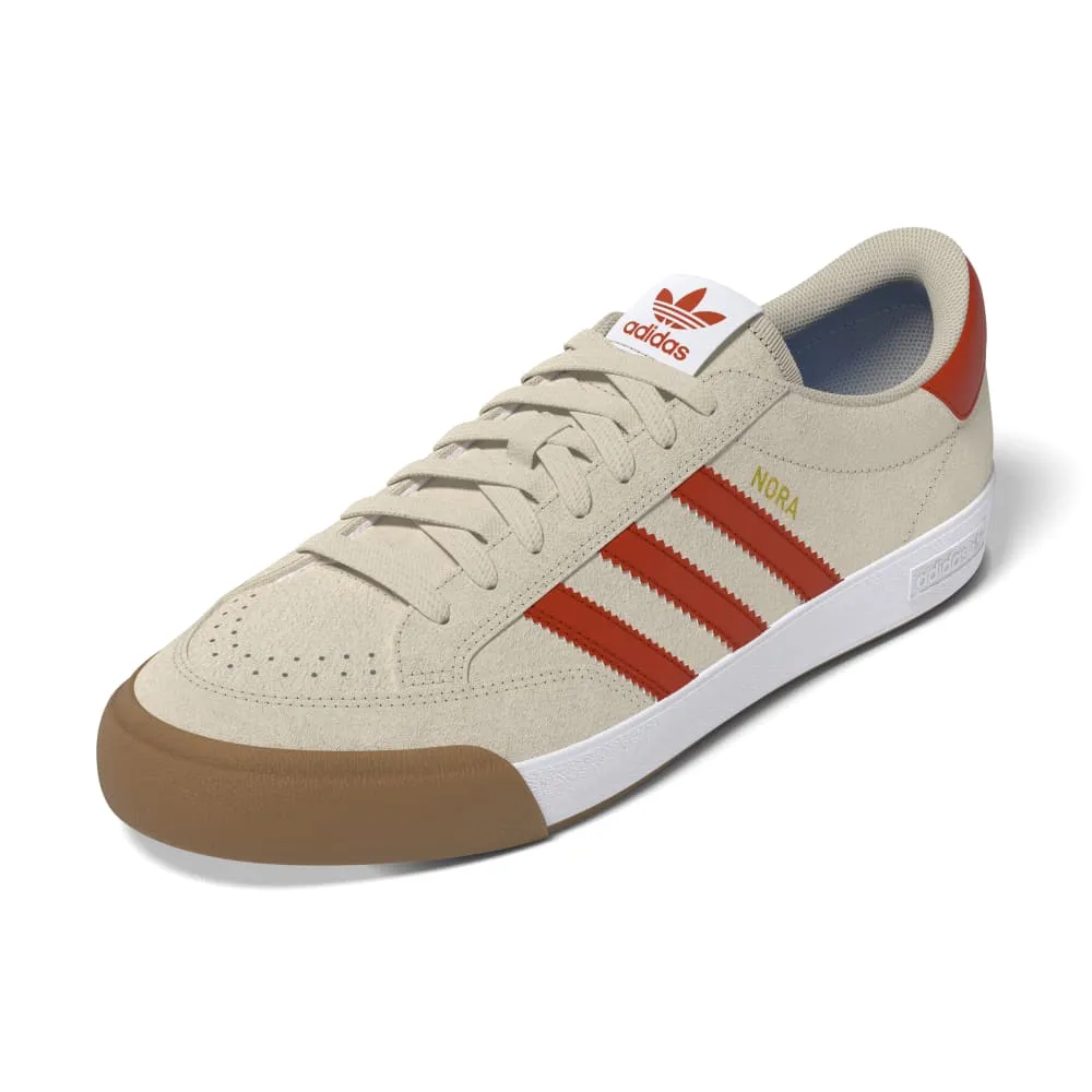 Steve Madden Glitter Tennis Shoes Adidas Skateboarding Nora Core Wonder White Orange Gum