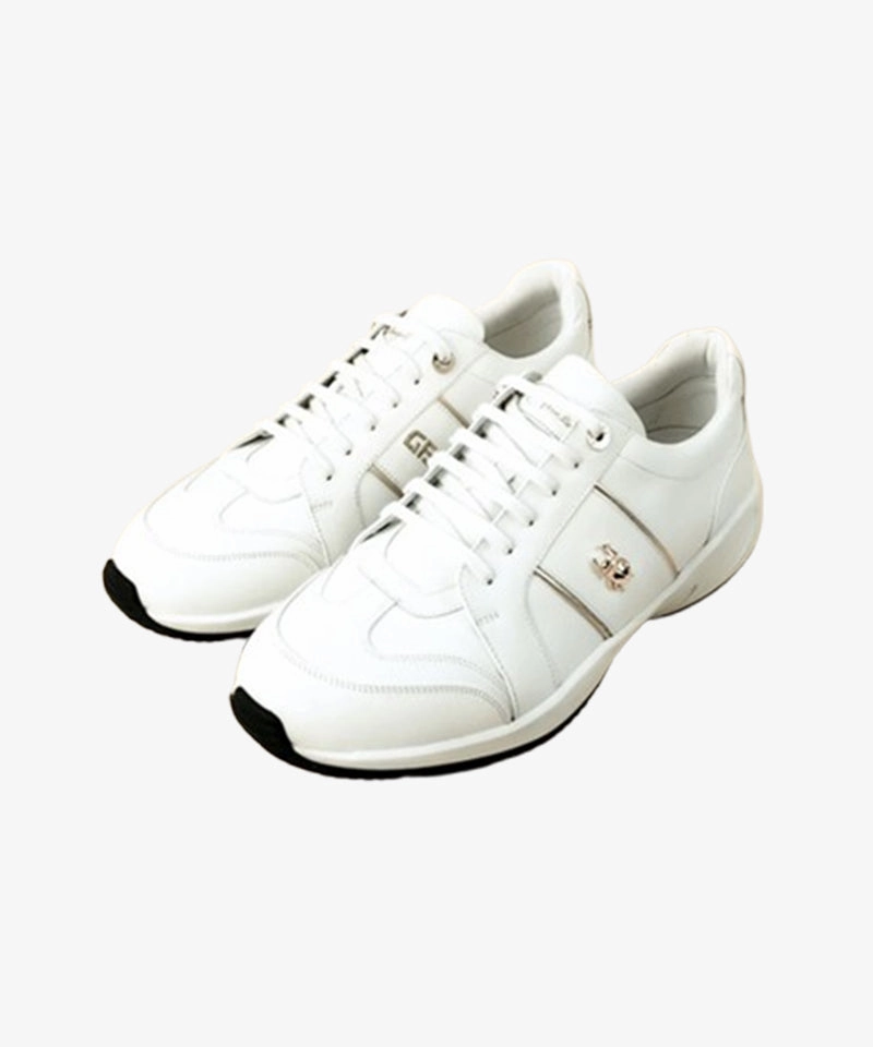 Crazy Golf GFJ Golf Men's Windfall Platinum Sneakers - White