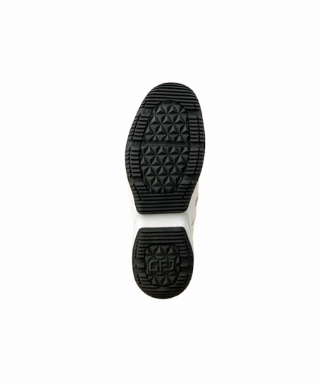 Spike Or Spikeless Golf Shoes GFJ Golf Men's Windfall Platinum Sneakers - White