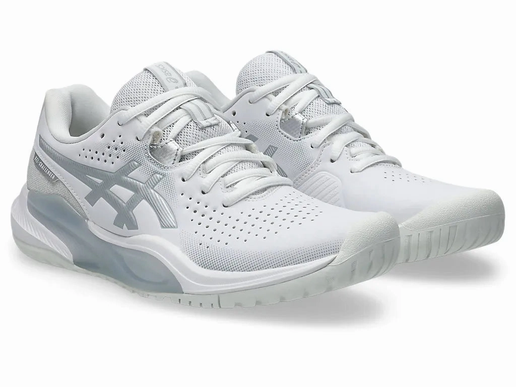 Asics Gel Evate 3 Running Shoe Asics Women's Gel Challenger 15 (Hardcourt) Tennis Shoe - White/Pure Silver