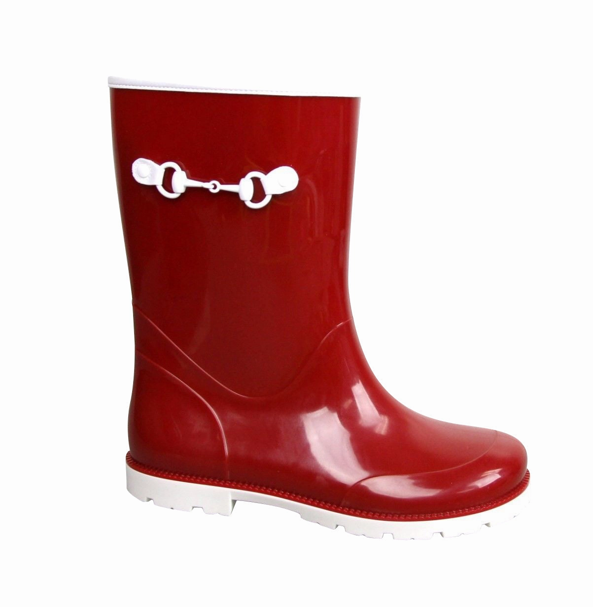 Fleece Lined Rain Boots Gucci Kids Rain Boot With Horsebit