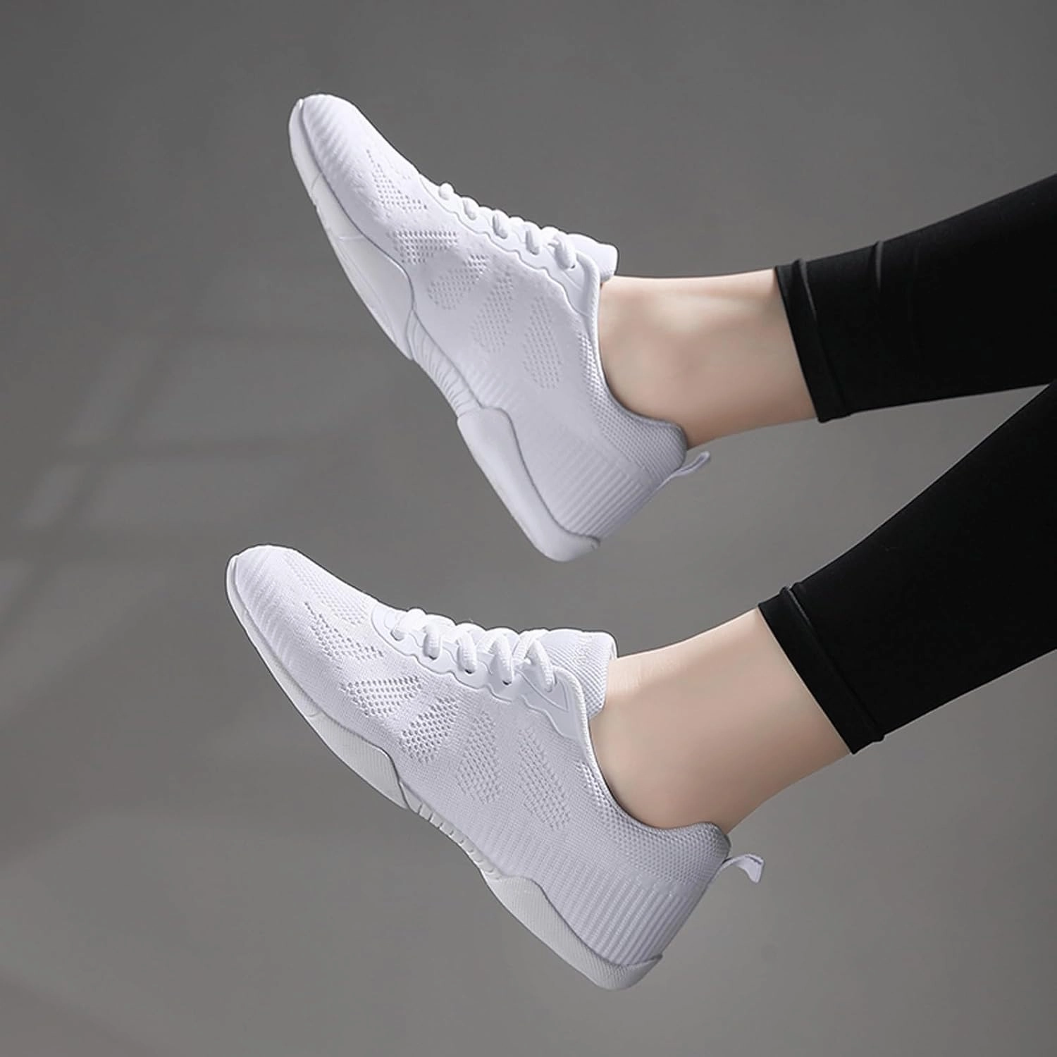 Cross Trainer Shoe Brands CERYTHRINA Youth Girls Cheer Shoes Women Cheerleading Dance Shoes Athletic Training Tennis Walking Competition Sneakers