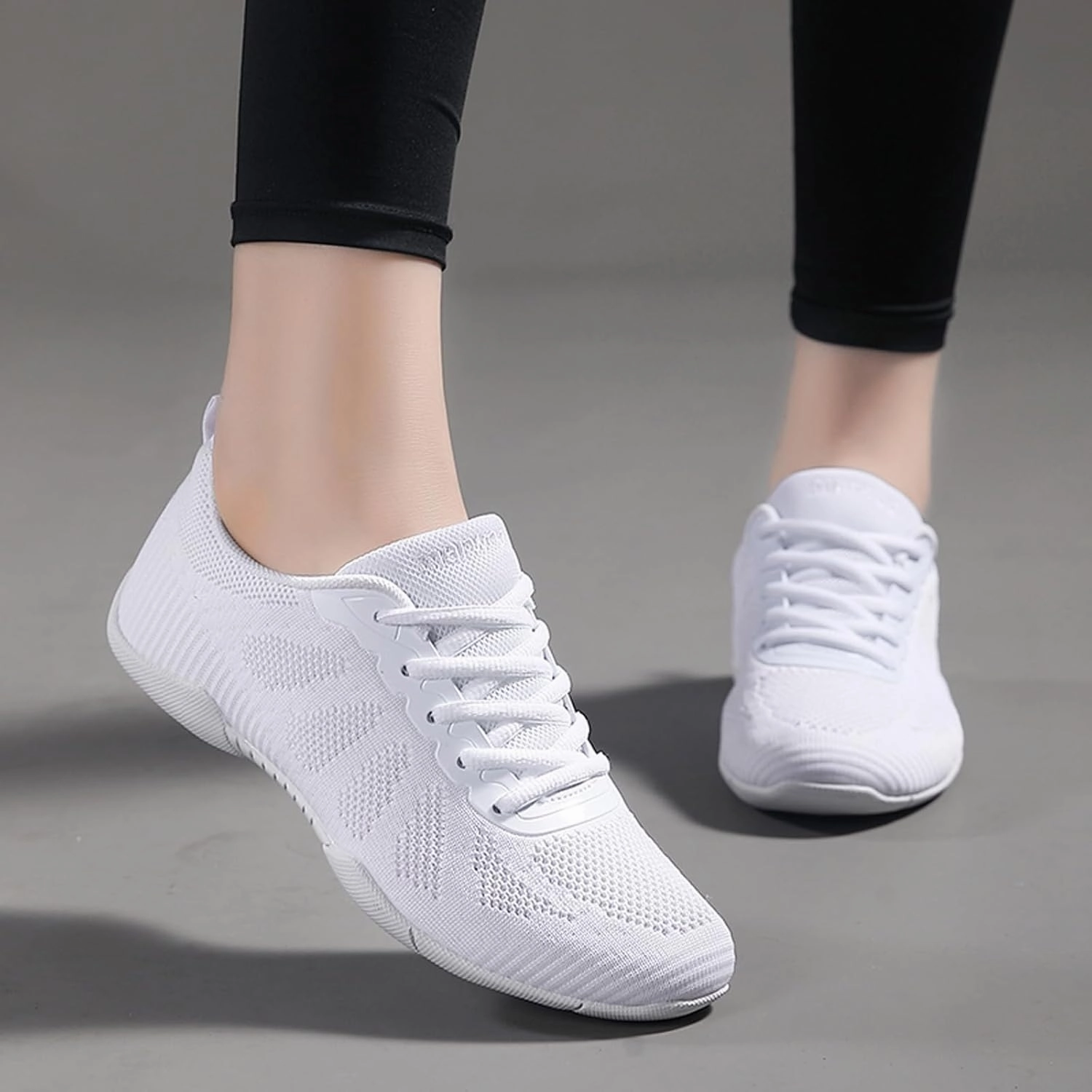 Reebok Reago Pulse Training Shoes CERYTHRINA Youth Girls Cheer Shoes Women Cheerleading Dance Shoes Athletic Training Tennis Walking Competition Sneakers