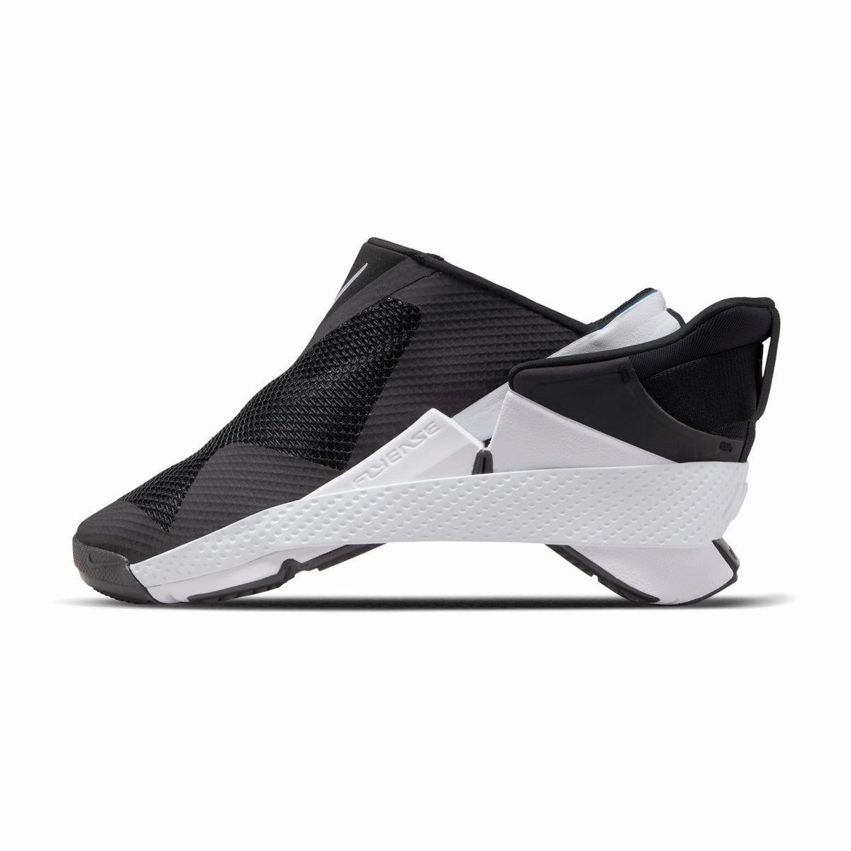 Go Fly Ease 'Black White' Track Shoes For Sprinters Nike