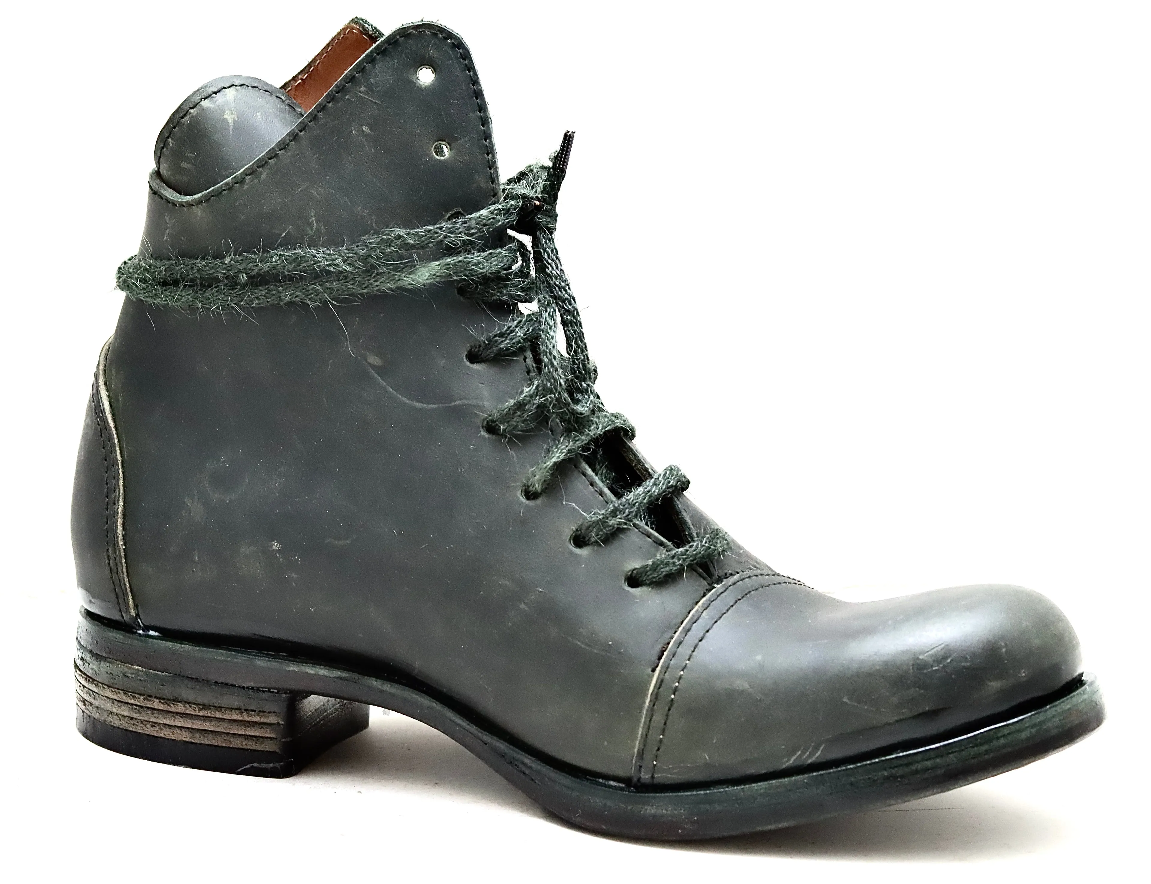 Fogey boot 2 | waxy olive | calf Square Toe Cowboy Boots Under $100