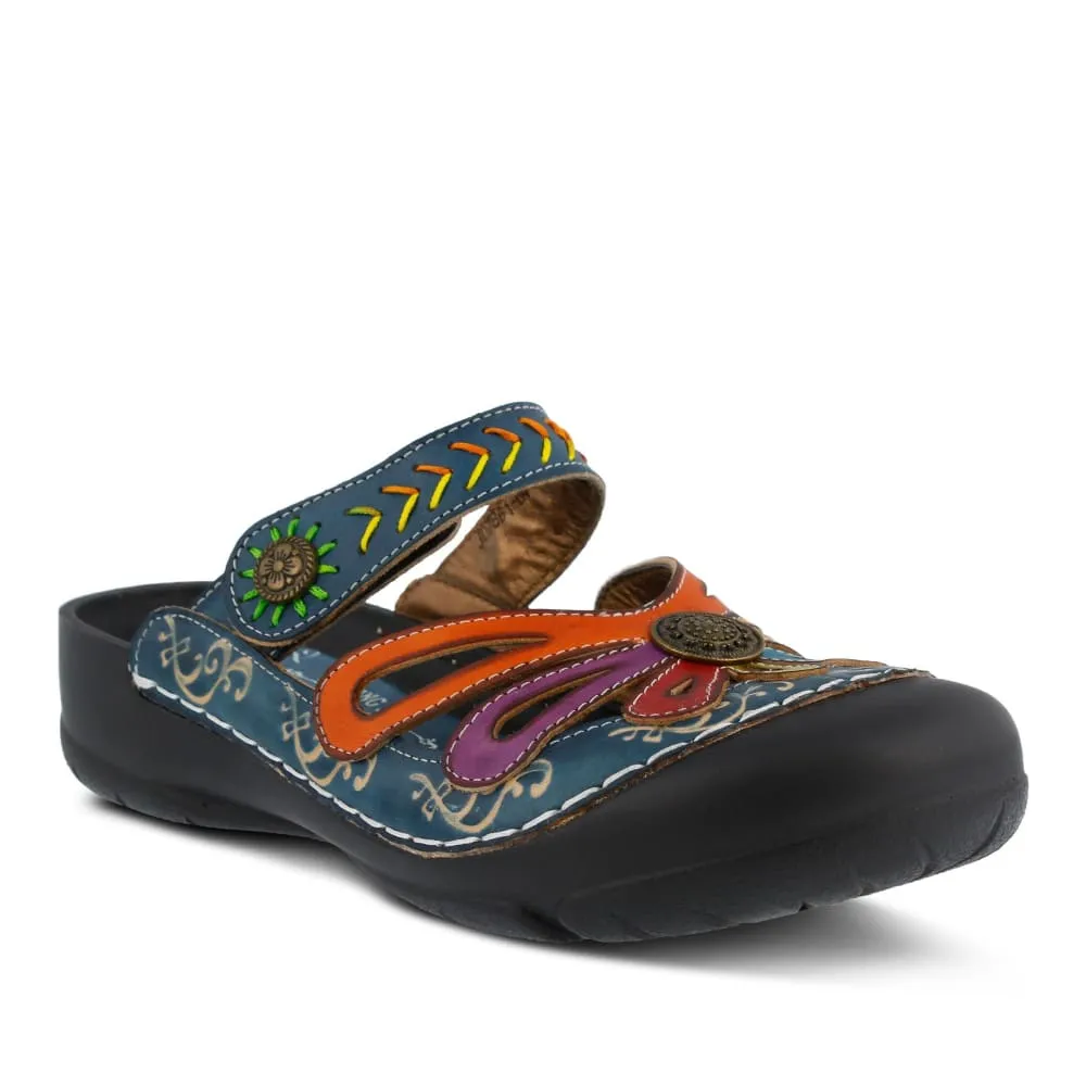 Spring Step Shoes L'Artiste Copa Hand Painted Leather Clogs Best Fashion Clogs