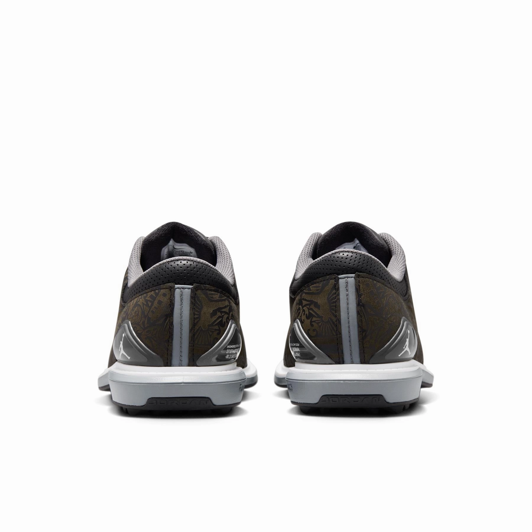 Kobe Nike Shoes Air Jordan ADG 5 Golf Shoes Black/White/Cool Gray