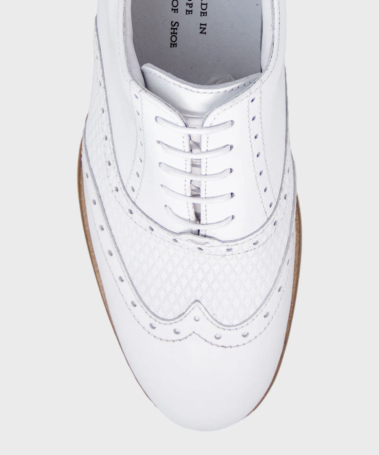 Fixing Heels On High Heels Monza White & Diamond - Men