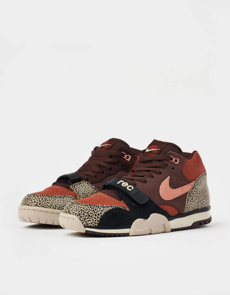 Nike SB 'Arts-Rec' Air Trainer 1 Skate Shoes - Limestone/Pink Quartz-Earth-Dusty Peach New Nike Shoes Sale