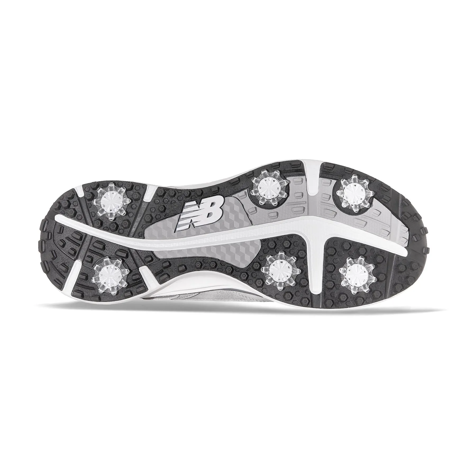 Gallivanter Pebble Leather Golf Shoe Golf Heritage Waterproof Spiked Golf Shoes Gray