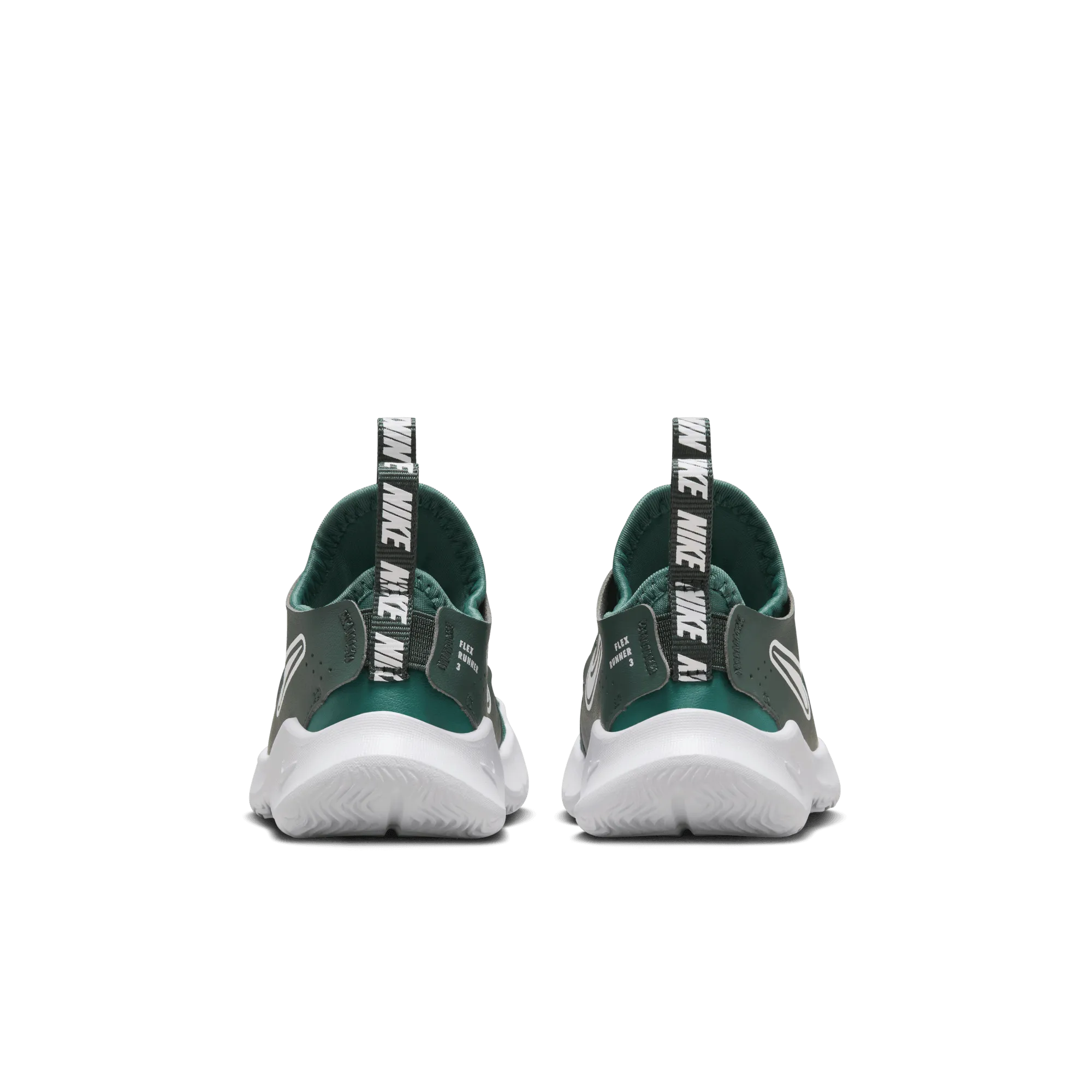 Breathable Composite Toe Work Boots Toddler's Nike Flex Runner 3 Shoes (300 - Bicoastal/White-Vintage Green)