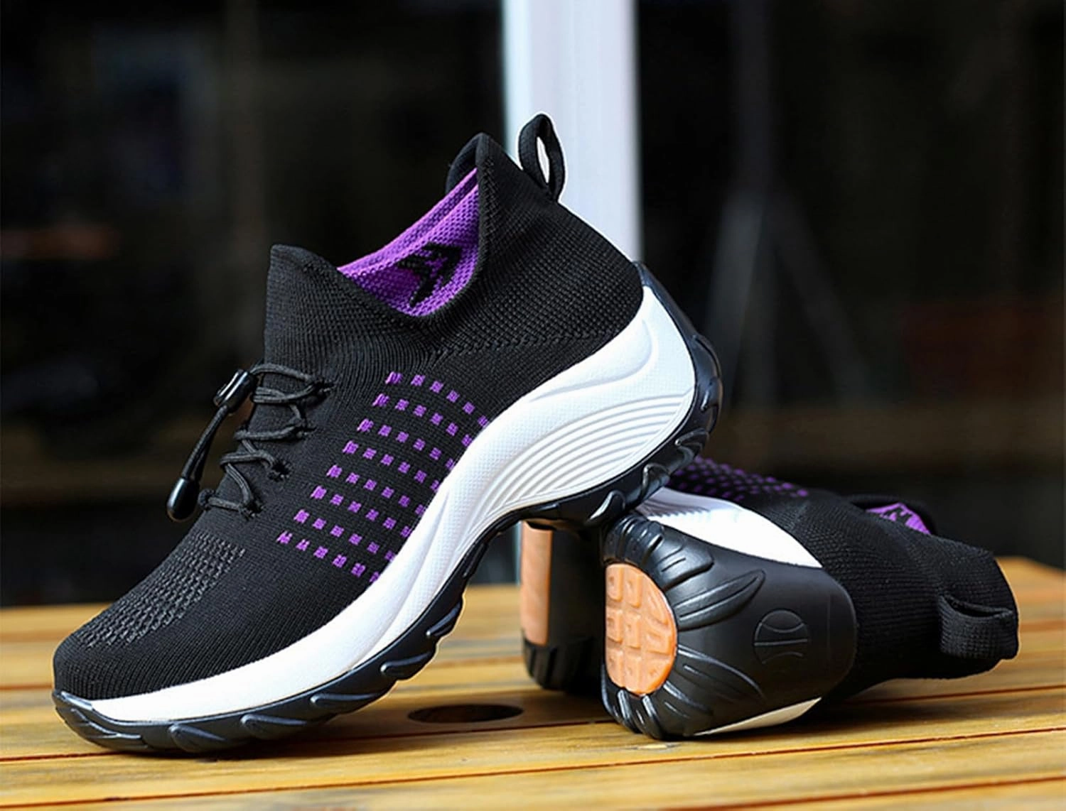 Best Shoes For Strongman Training HINDOLA Women's Orthopedic Sock Sneakers Breathable Mesh Nursing Work Comfortable Casual Air Cushion Athletic Running Jogging Shoes