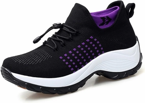 Adidas Powerlift 5 Training Shoes HINDOLA Women's Orthopedic Sock Sneakers Breathable Mesh Nursing Work Comfortable Casual Air Cushion Athletic Running Jogging Shoes
