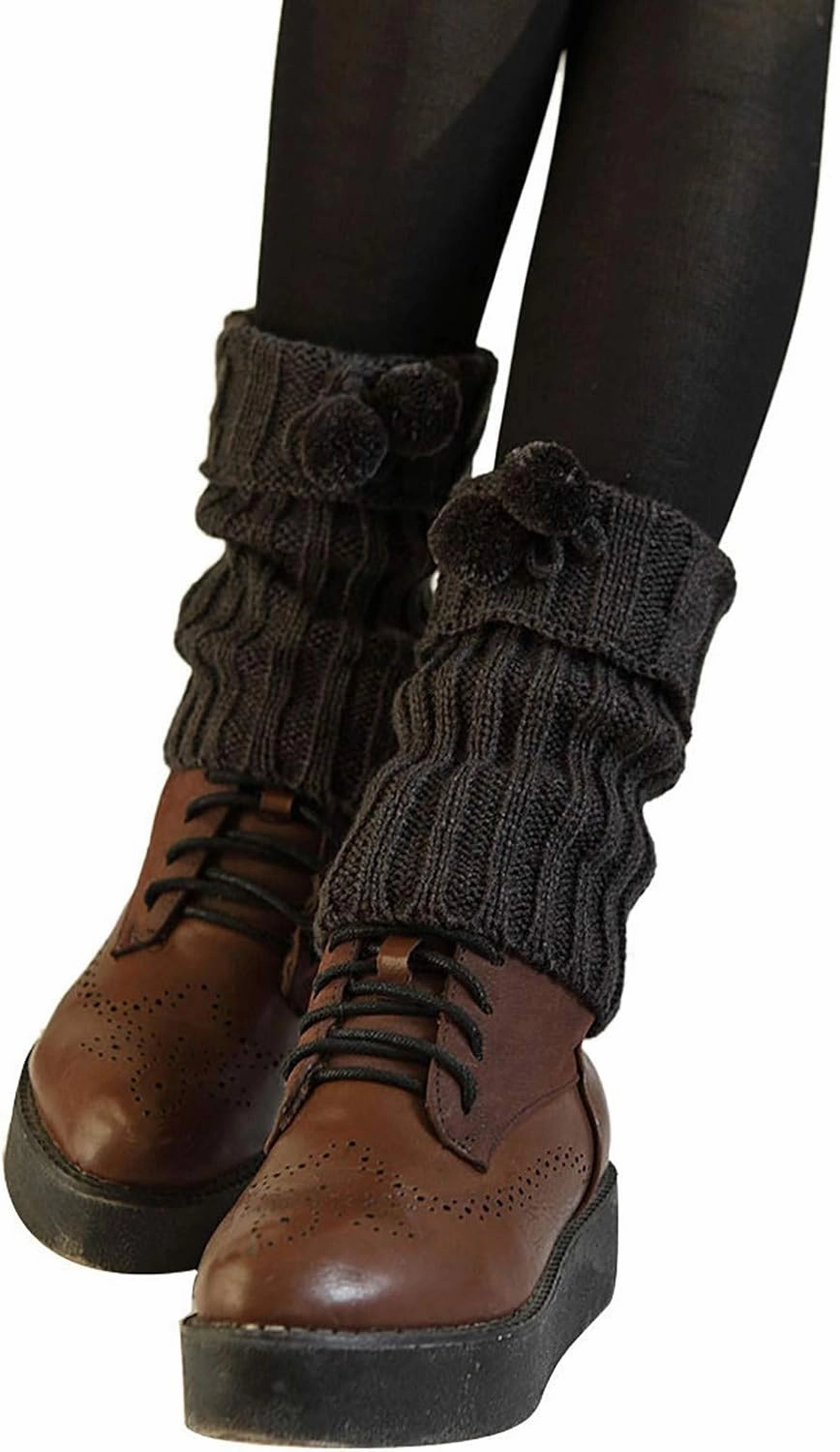 Socks for Women flap Ladies Leg Cover Fashion short Twist Knitted Warmers Boot Socks Fuzzy Socks Ankle Socks Soccer Cleats For Feet Youth