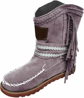 Hiking Boots Women Tassel Flat Cowboy Boots Suede Buckle Wedge Cowgirl Western Ankle Booties Ankle Bootie Us Air Force Combat Boots