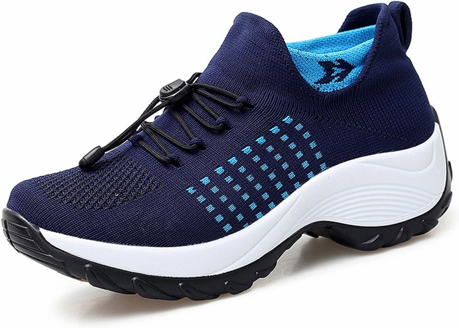 HINDOLA Women's Orthopedic Sock Sneakers Breathable Mesh Nursing Work Comfortable Casual Air Cushion Athletic Running Jogging Shoes Cross Training New Balance Shoes