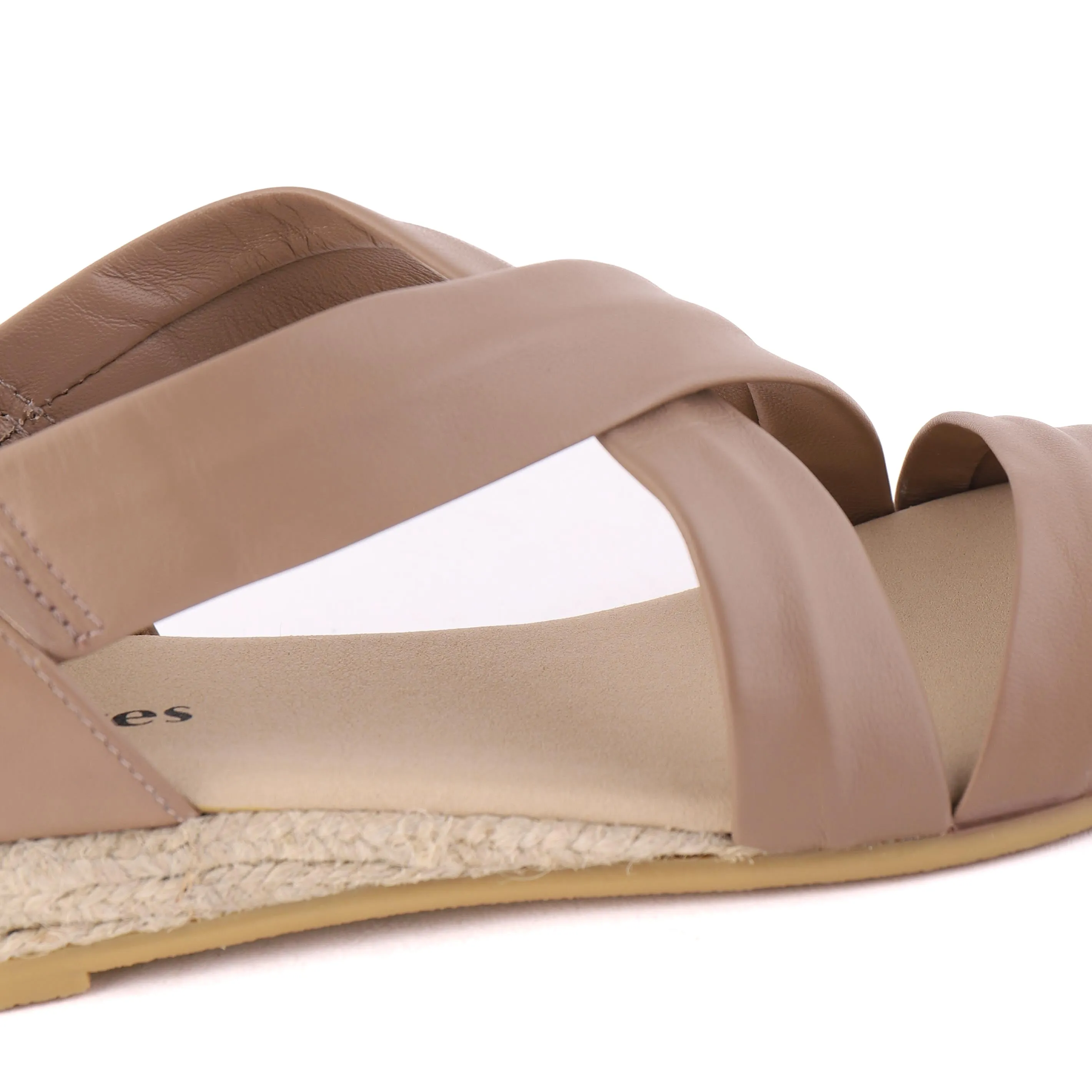 HOLLIE Taupe Toms Platform Espadrille