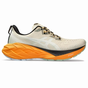 Nursing Shoes Asics Men's Asics Novablast 4 TR, Nature Bathing/Fellow Yellow, 10 D Medium