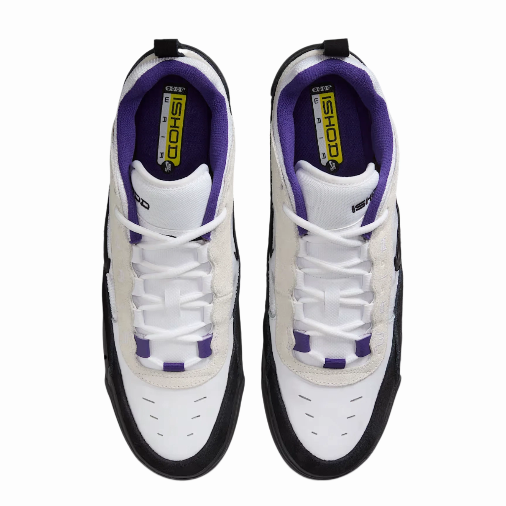 Nike City Shoe Nike SB - Air Max Ishod (White/Black-Court Purple-Black)