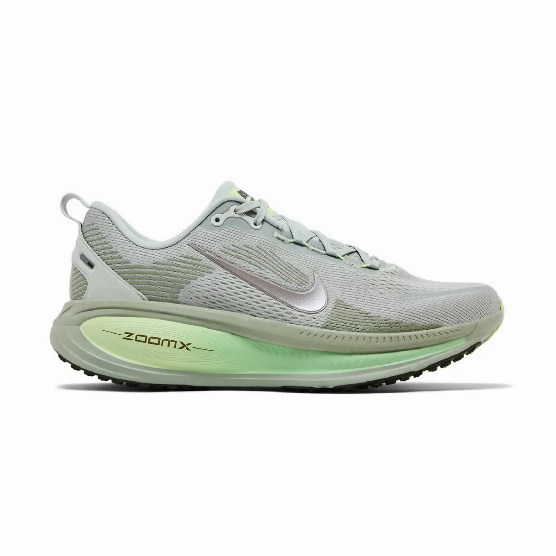 Nike Vomero 18 Light Silver Barely Volt Dusty Olive College Grey Nike Best Arch Support Shoes