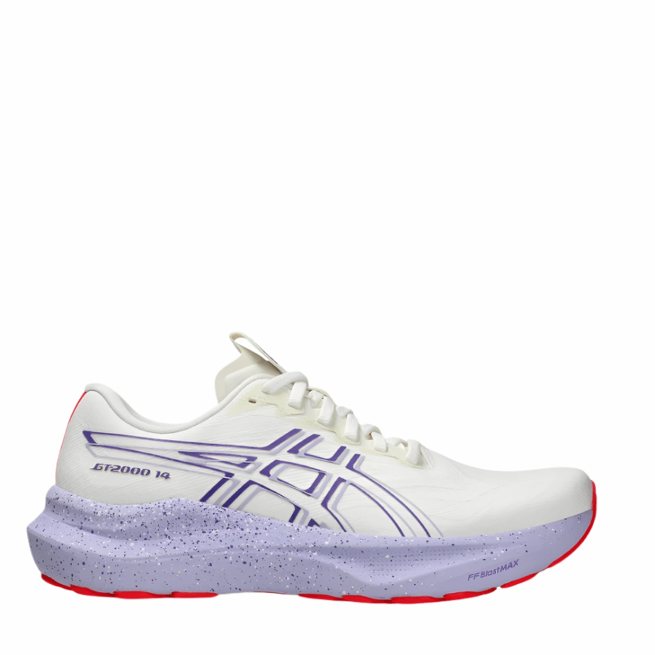 ASICS Women's GT-2000 v14 TOKYO Collection Running Shoes in Cream/Edo Purple AW25 Asics Running Shoes Kinsei