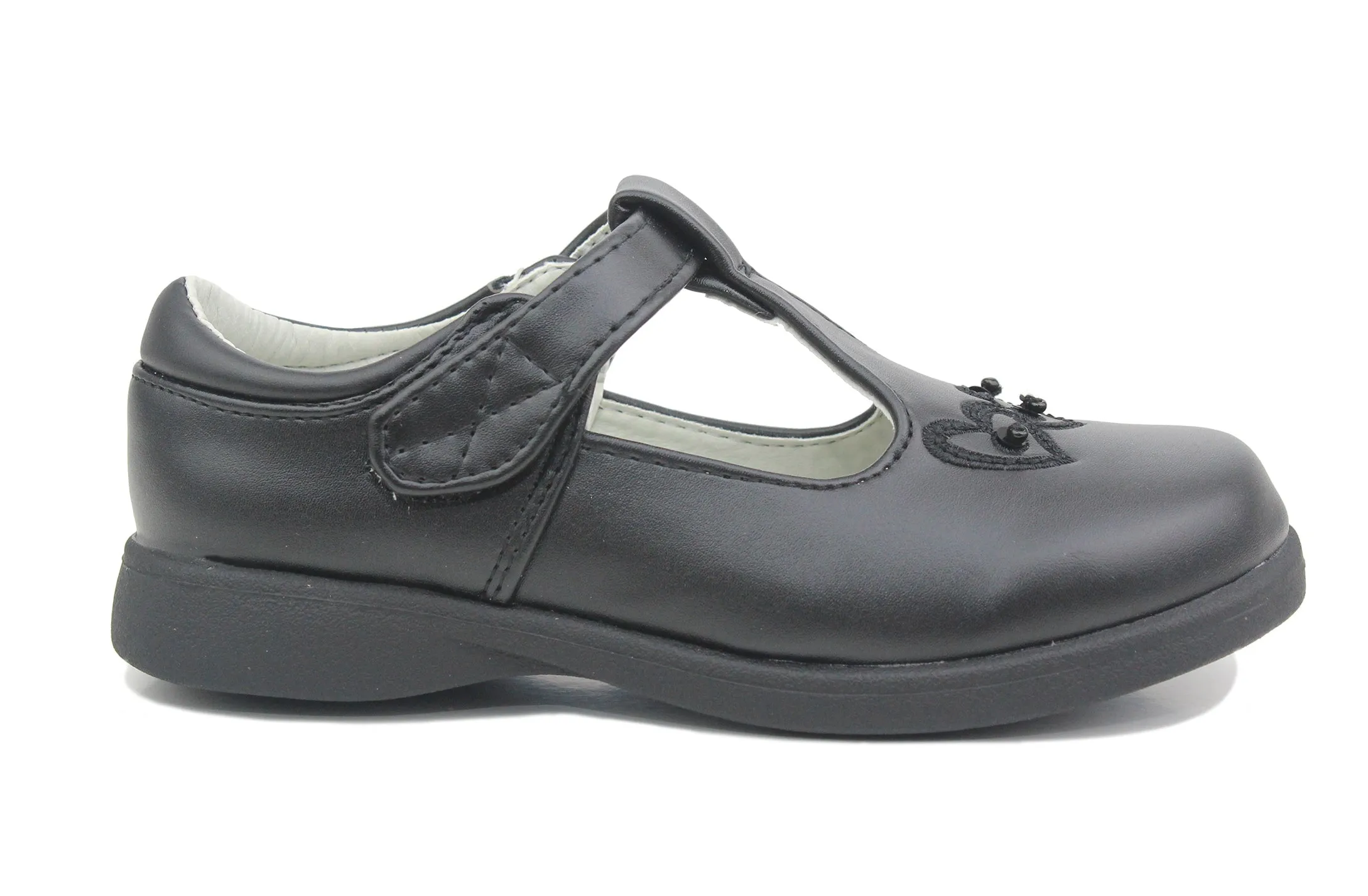 Chelsea Crew Mary Jane Shoes Girls Kids Touch Fasten Mary Janes School Shoes