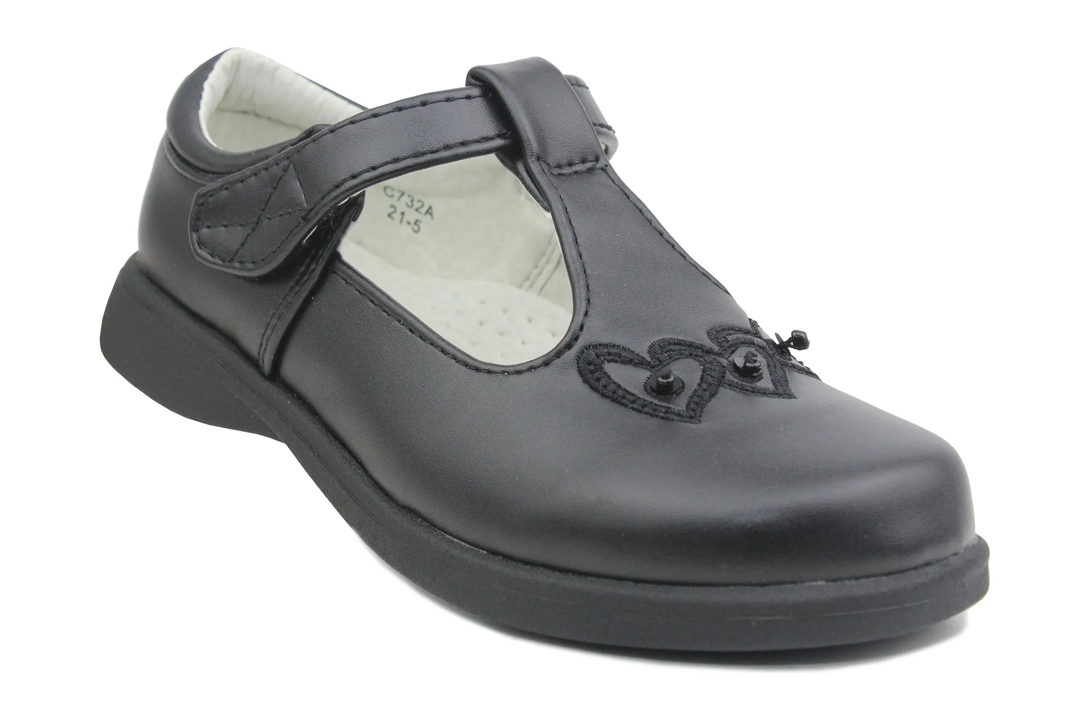 Earth Origins Comfort Mary Jane Shoes Girls Kids Touch Fasten Mary Janes School Shoes